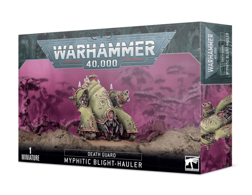 Warhammer 40,000: Death Guard - Myphitic Blight - Hauler - WiredVillage Games - Games Workshop